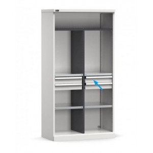 Cassetti ad estrazione semplice, L398 x P449 x H85 mm