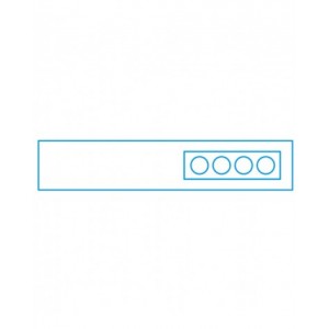 Supporto laterale per multipresa