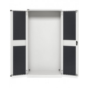 Coppia pannelli forati per ante a battente