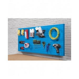 Parete porta attrezzi da muro da 150 cm completa di accessori