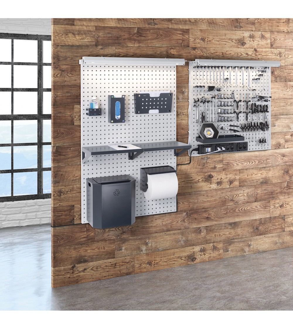 Parete porta attrezzi con Unipok ed Iron Team