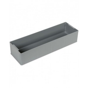 Cassetta divisorio in plastica per cassetta Euro Box, L550 x P174 x H110 mm