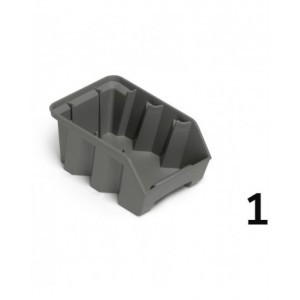 Contenitore a bocca di lupo Picking Box Air in PP rigenerato, mis.1