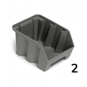 Contenitore a bocca di lupo Picking Box Air in PP rigenerato, mis.2