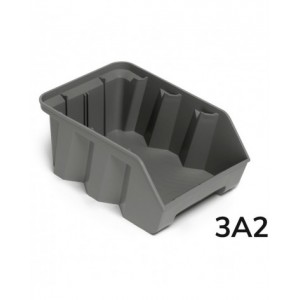 Contenitore a bocca di lupo Picking Box Air in PP rigenerato, mis.3A2