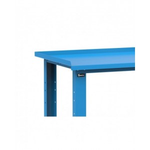 Banco Work con piano in acciaio, 2007x704x737/1062 h