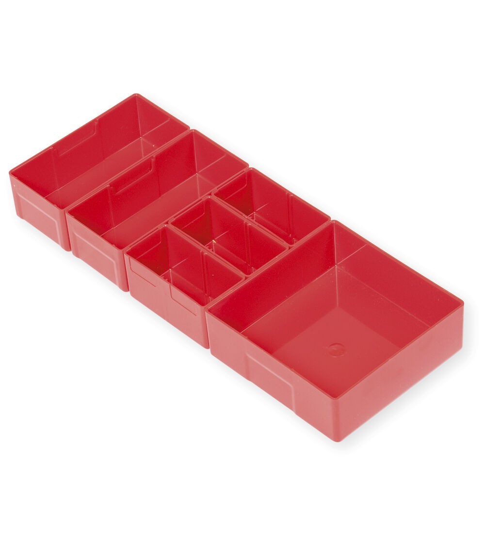 Cassette divisorio per cassetti con L 500mm e H frontale 105-150 mm