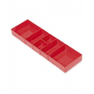 Divisori per cassetti (L 629) con altezza frontale 105-150 mm