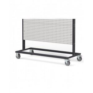 Kit 4 ruote in gomma antitraccia sintetica Ø 125 mm