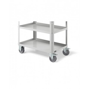 Kit 4 ruote in gomma antitraccia sintetica Ø 125 mm