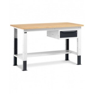 Banco da lavoro WORK1501 con 1 armadio a cassetti con 1 cassetto