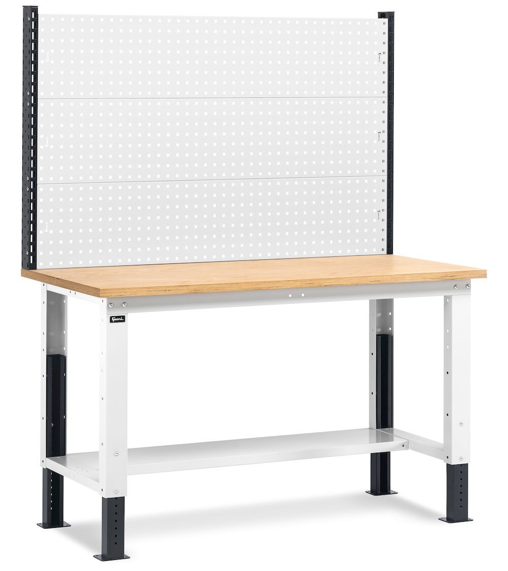 Banco da lavoro WORK1514 con parete attrezzata