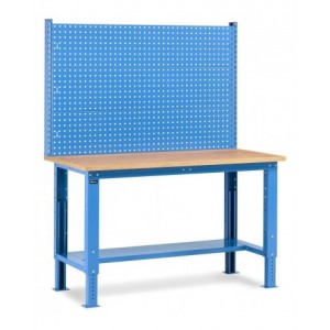 Banco da lavoro WORK1515 con parete attrezzata