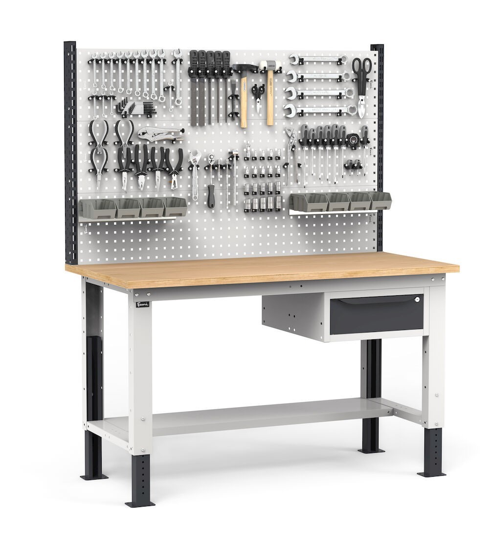 Banco Regolabile Completo WORK1528, 150cm