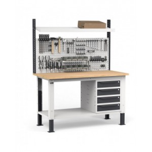 Banco Regolabile Completo WORK1529, 150cm