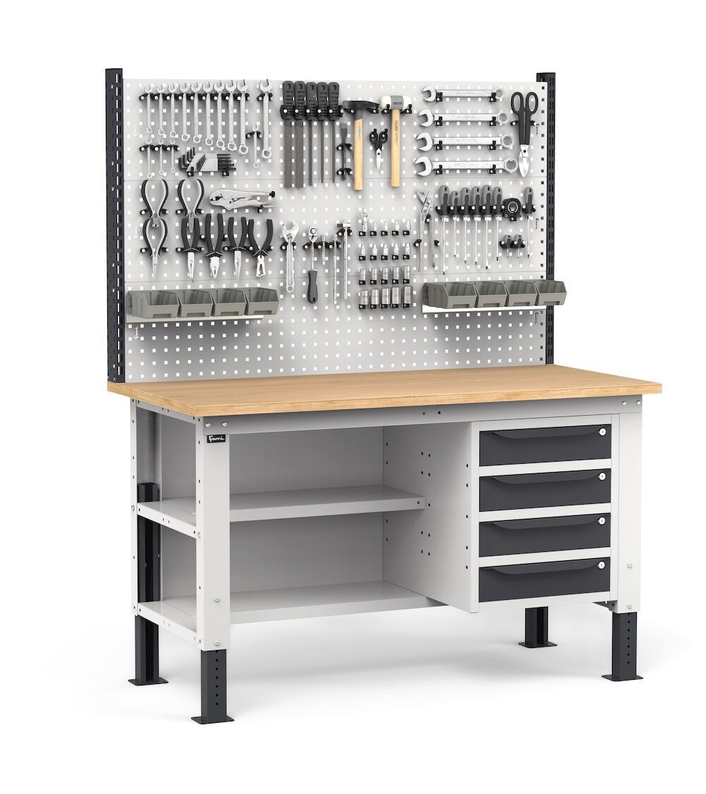 Banco Regolabile Completo WORK1530, 150cm