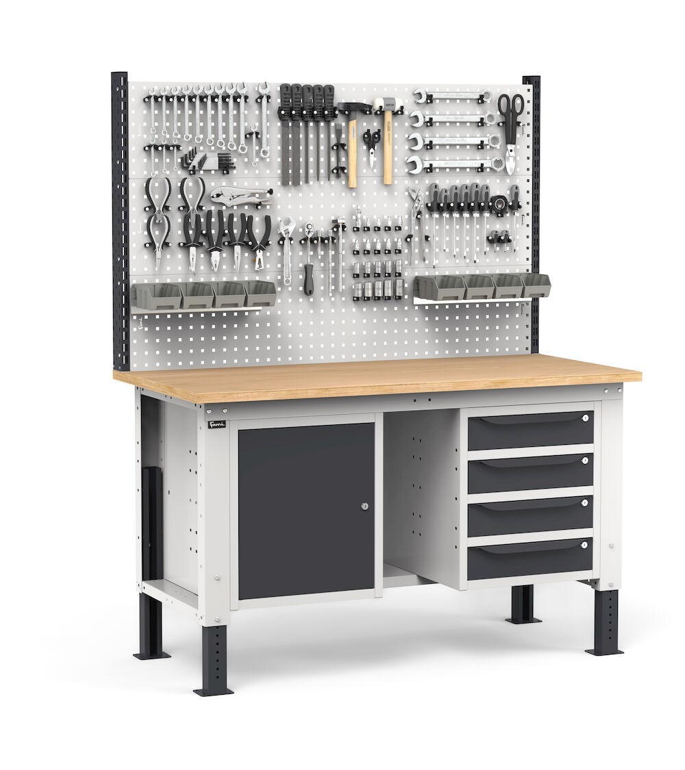 Banco Regolabile Completo WORK1531, 150cm