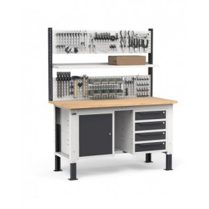 Banco Regolabile Completo WORK1531, 150cm