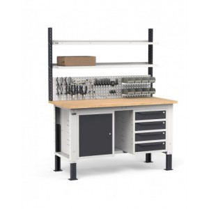 Banco Regolabile Completo WORK1531, 150cm