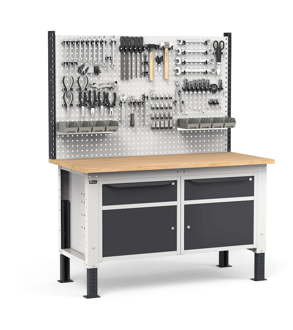 Banco Regolabile Completo WORK1532, 150cm