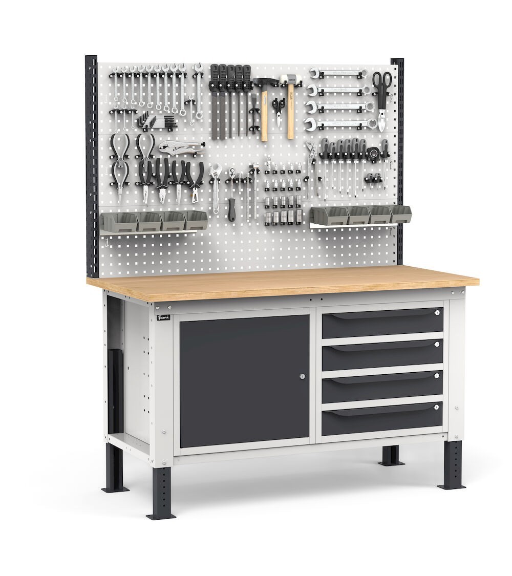 Banco Regolabile Completo WORK1533, 150cm