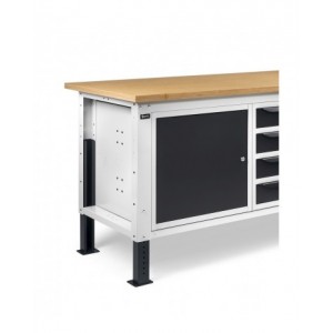 Banco Regolabile Completo WORK1533, 150cm