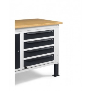 Banco Regolabile Completo WORK1533, 150cm