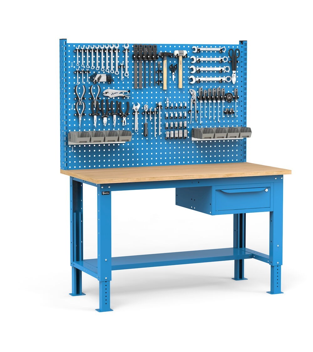 Banco Regolabile Completo WORK1534, 150cm