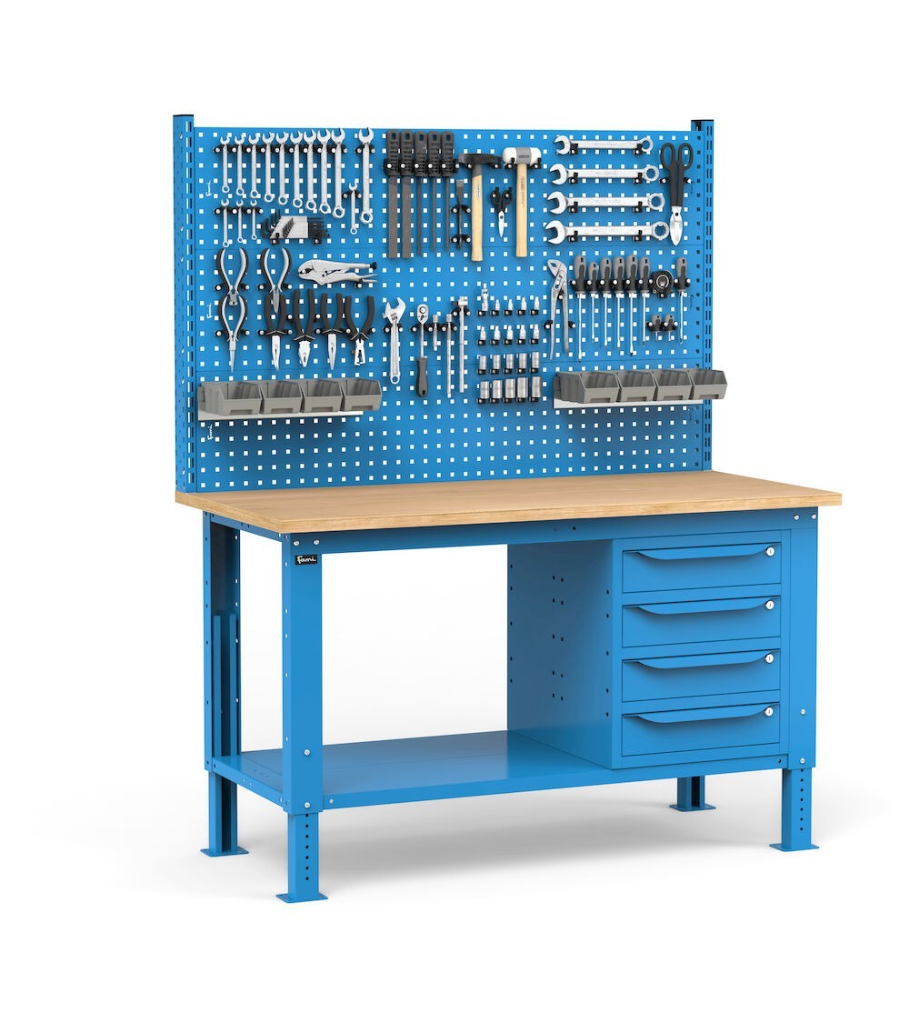 Banco Regolabile Completo WORK1535, 150cm