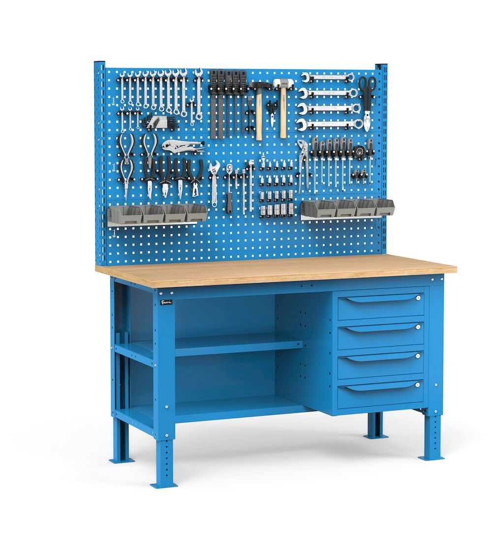 Banco Regolabile Completo WORK1536, 150cm