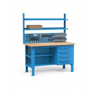 Banco Regolabile Completo WORK1536, 150cm