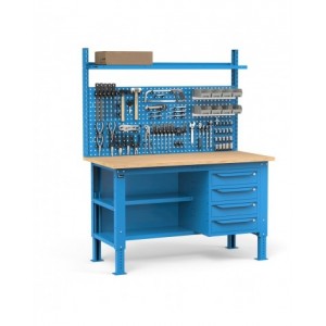 Banco Regolabile Completo WORK1536, 150cm