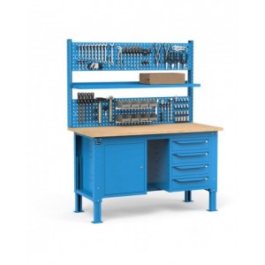 Banco Regolabile Completo WORK1537, 150cm