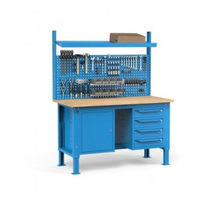 Banco Regolabile Completo WORK1537, 150cm