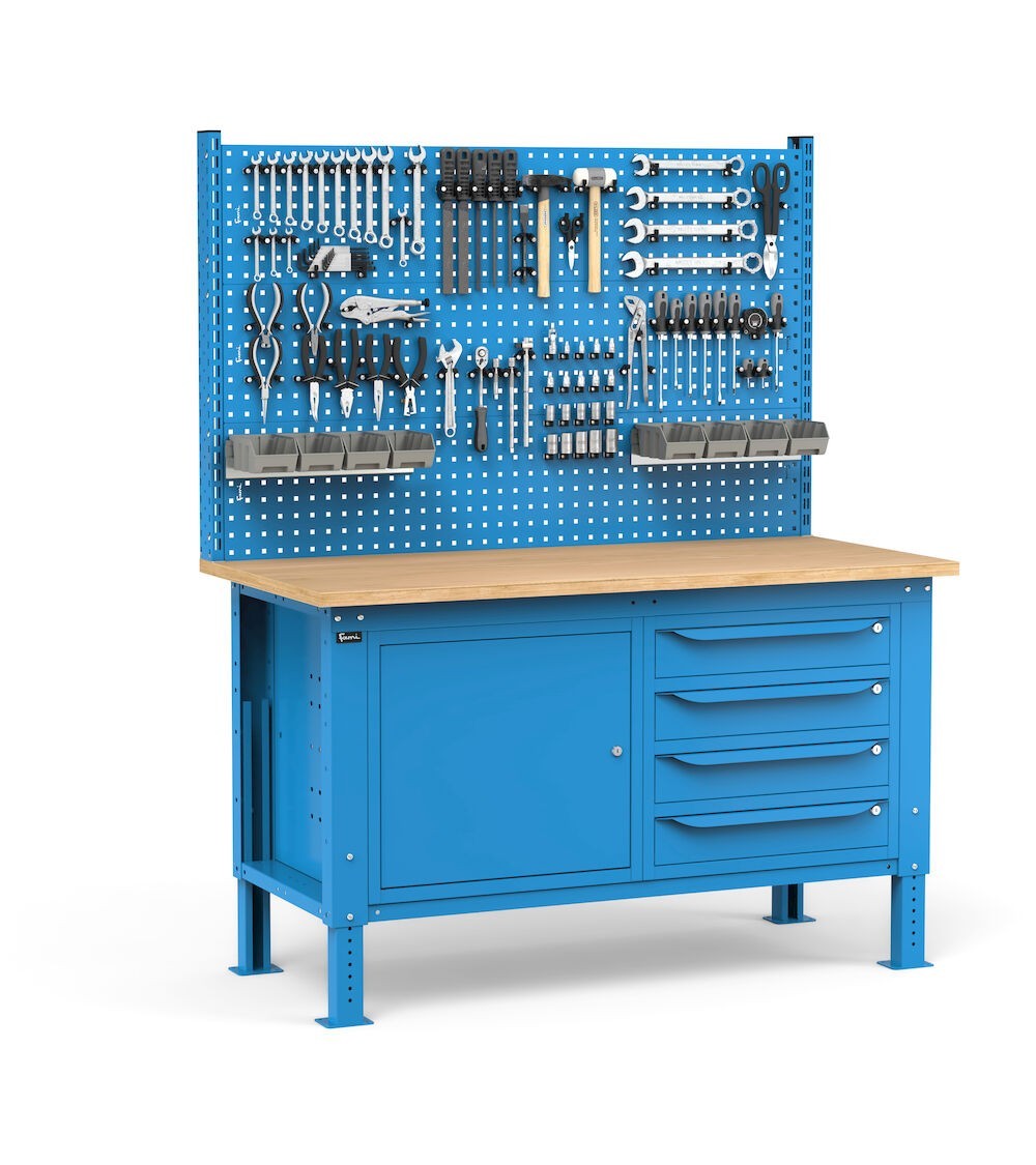 Banco Regolabile Completo WORK1539, 150cm