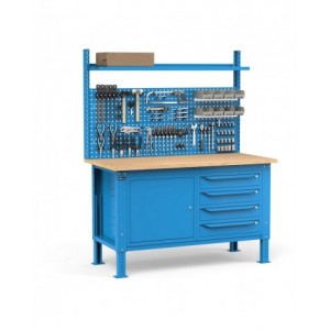 Banco Regolabile Completo WORK1539, 150cm