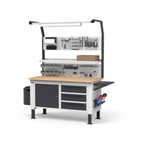 Banco Regolabile Completo WORK1540, 150cm