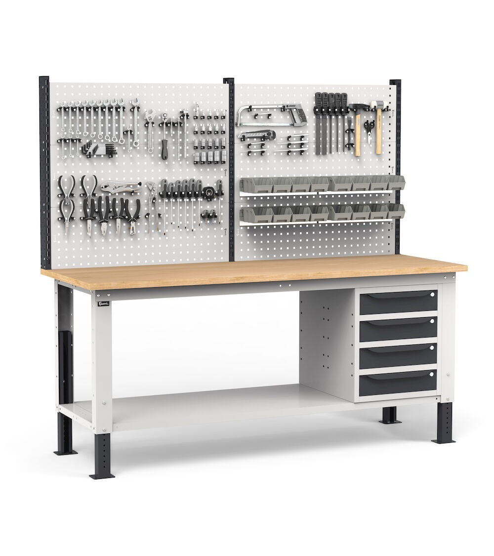 Banco Regolabile Completo WORK2031, 200cm