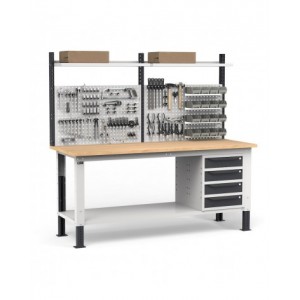 Banco Regolabile Completo WORK2031, 200cm