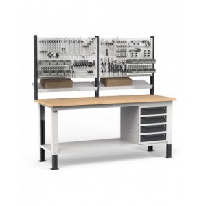 Banco Regolabile Completo WORK2031, 200cm