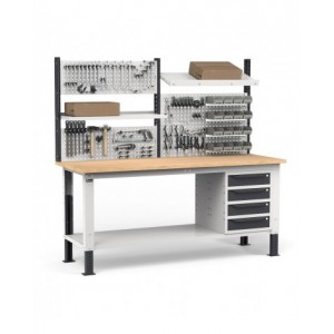 Banco Regolabile Completo WORK2031, 200cm