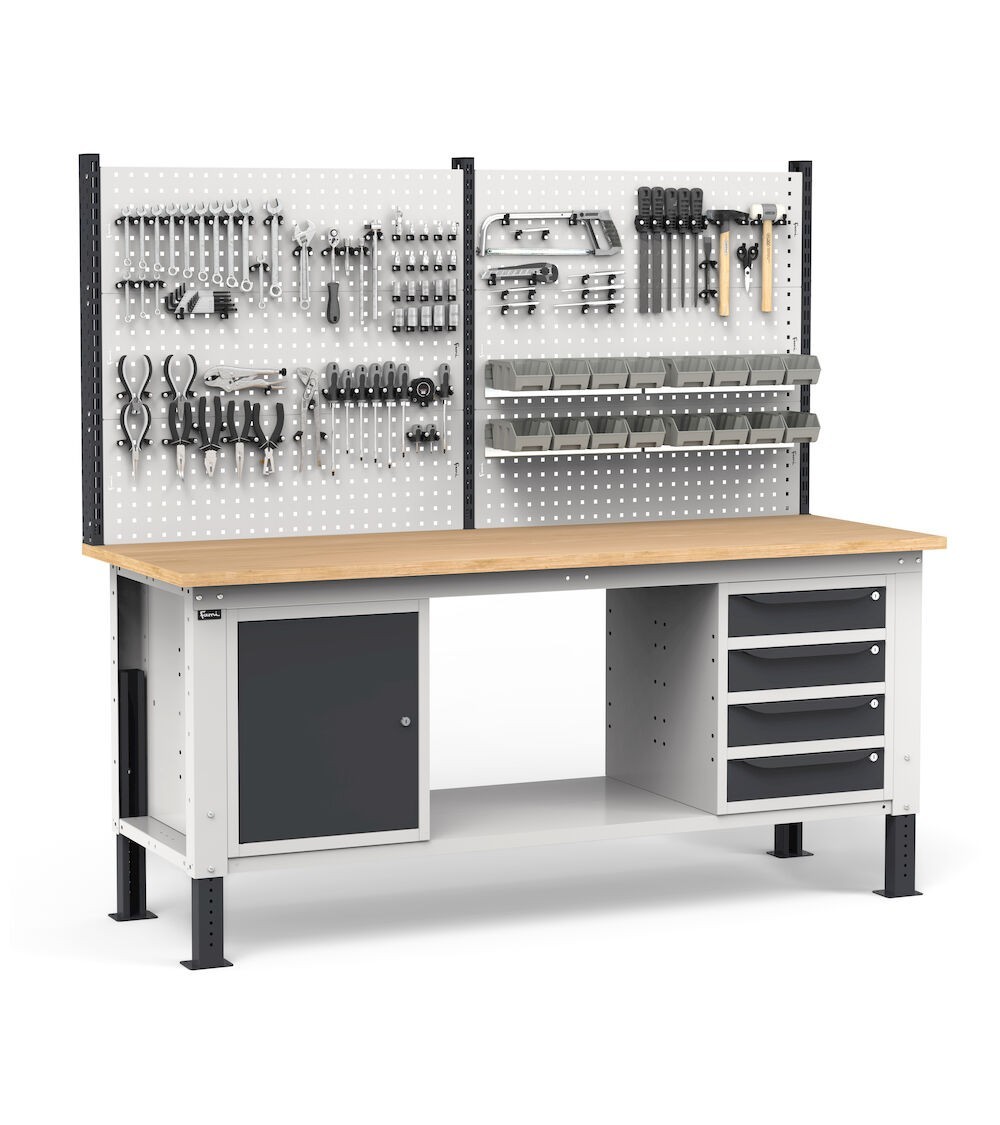 Banco Regolabile Completo WORK2032, 200cm