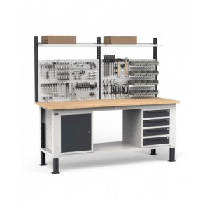 Banco Regolabile Completo WORK2032, 200cm