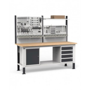 Banco Regolabile Completo WORK2032, 200cm