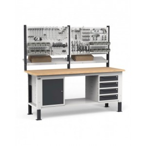 Banco Regolabile Completo WORK2032, 200cm