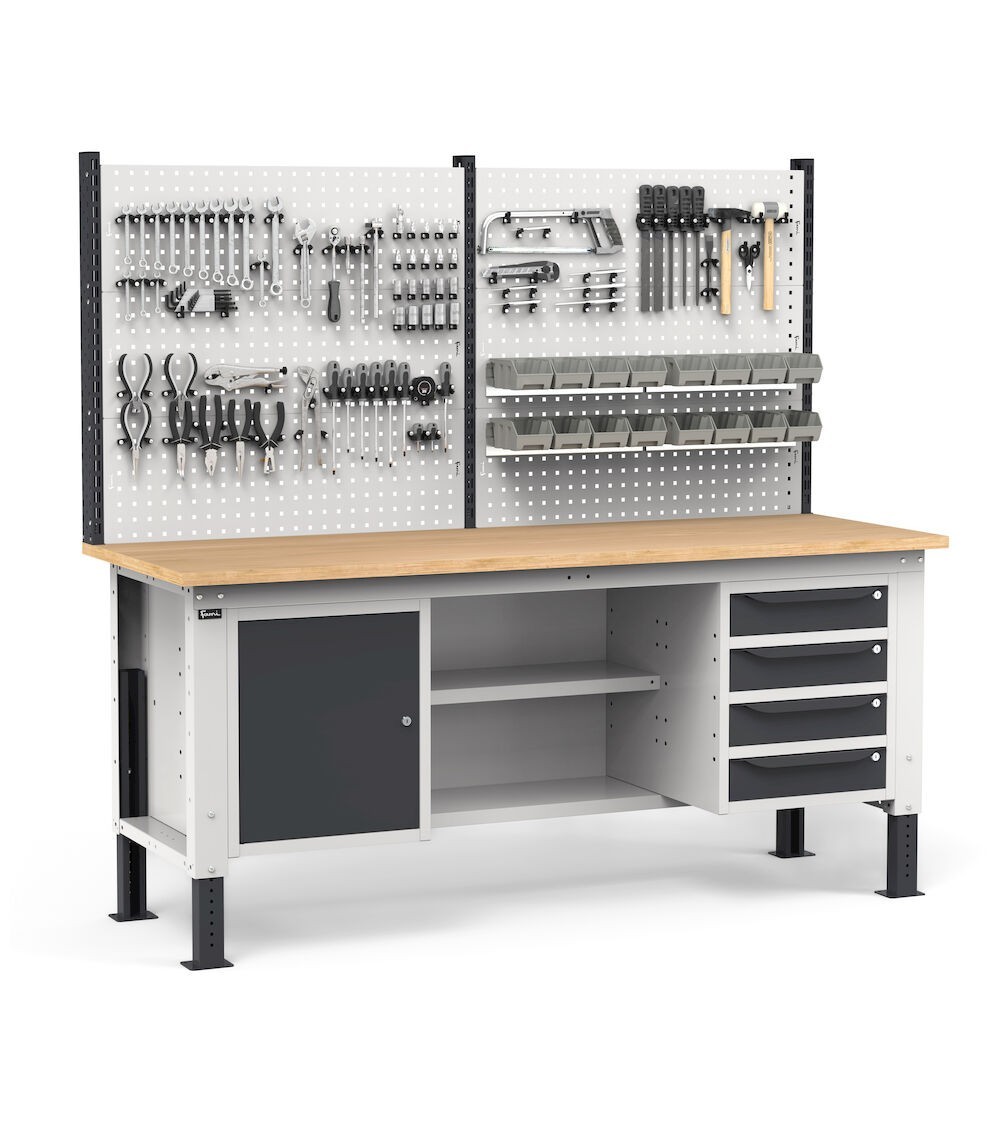 Banco Regolabile Completo WORK2033, 200cm