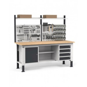 Banco Regolabile Completo WORK2033, 200cm