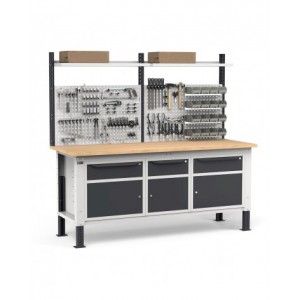 Banco Regolabile Completo WORK2034, 200cm