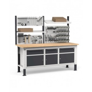 Banco Regolabile Completo WORK2034, 200cm