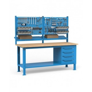 Banco Regolabile Completo WORK2037, 200cm